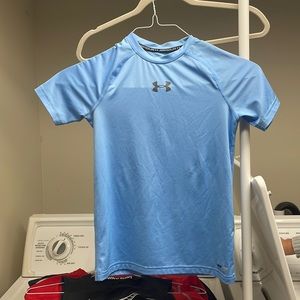 Blue Under Armor Compression Shirt